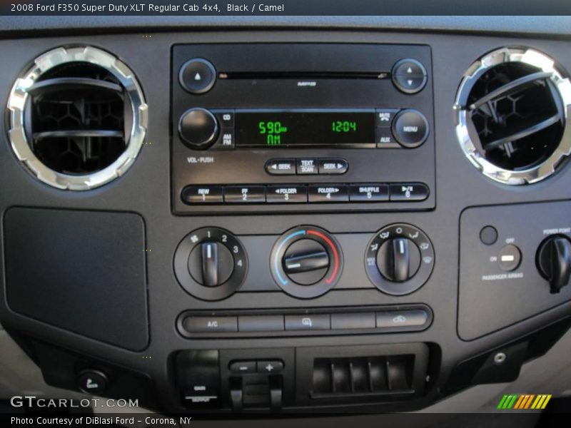 Black / Camel 2008 Ford F350 Super Duty XLT Regular Cab 4x4