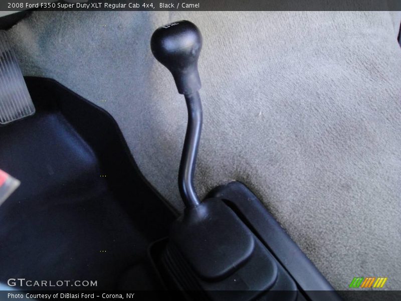 Black / Camel 2008 Ford F350 Super Duty XLT Regular Cab 4x4