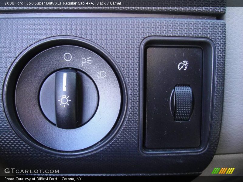 Black / Camel 2008 Ford F350 Super Duty XLT Regular Cab 4x4