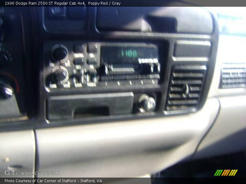 Poppy Red / Gray 1996 Dodge Ram 2500 ST Regular Cab 4x4