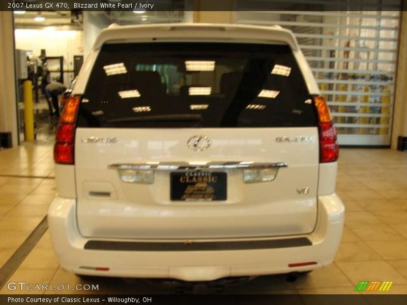 Blizzard White Pearl / Ivory 2007 Lexus GX 470