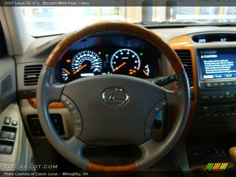 Blizzard White Pearl / Ivory 2007 Lexus GX 470