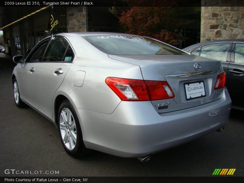 Tungsten Silver Pearl / Black 2009 Lexus ES 350