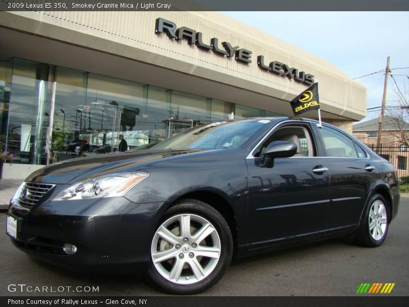 Smokey Granite Mica / Light Gray 2009 Lexus ES 350