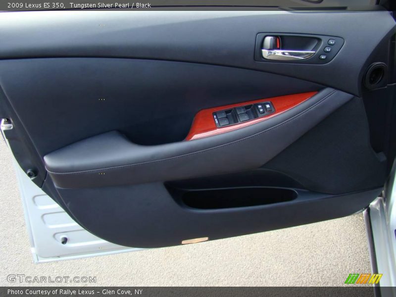 Tungsten Silver Pearl / Black 2009 Lexus ES 350