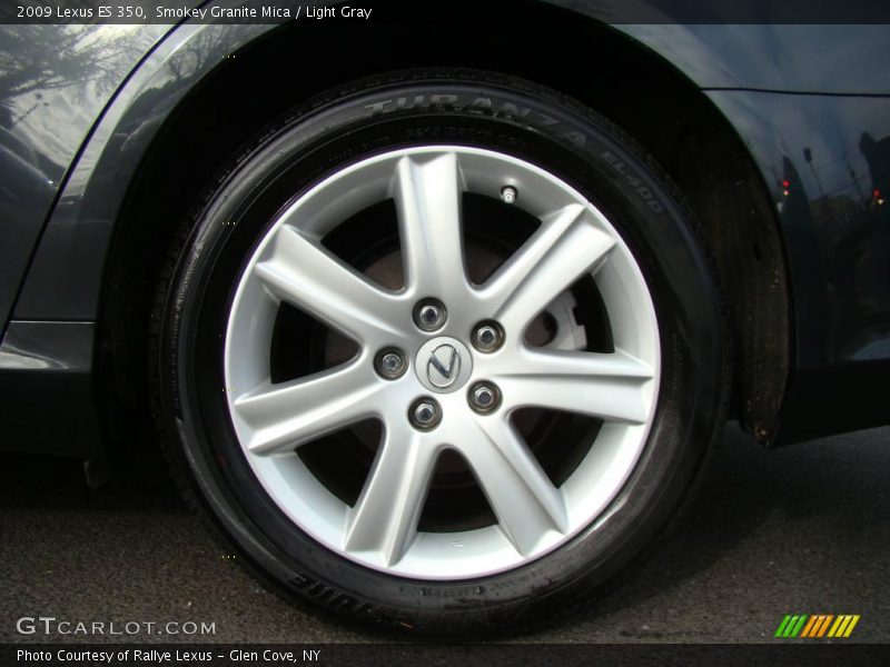 Smokey Granite Mica / Light Gray 2009 Lexus ES 350