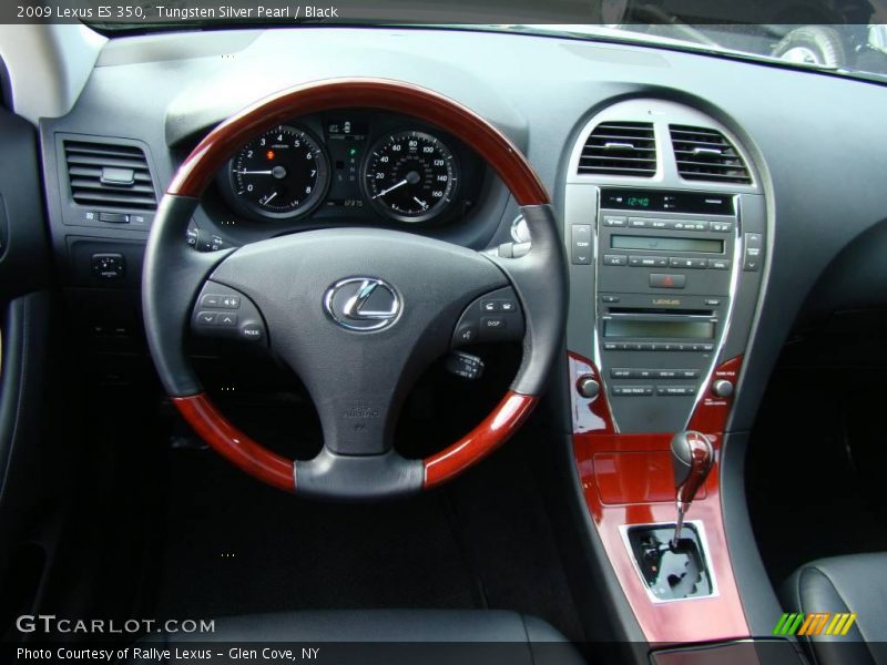 Tungsten Silver Pearl / Black 2009 Lexus ES 350
