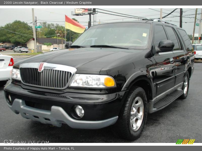 Black Clearcoat / Medium Graphite 2000 Lincoln Navigator