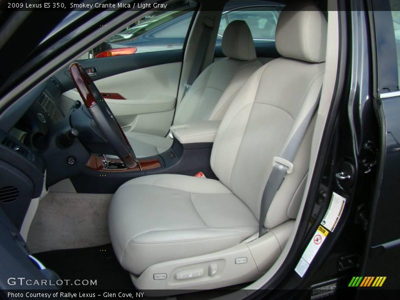Smokey Granite Mica / Light Gray 2009 Lexus ES 350