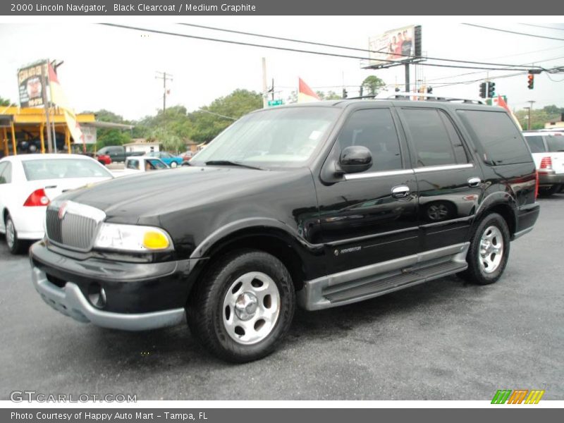Black Clearcoat / Medium Graphite 2000 Lincoln Navigator