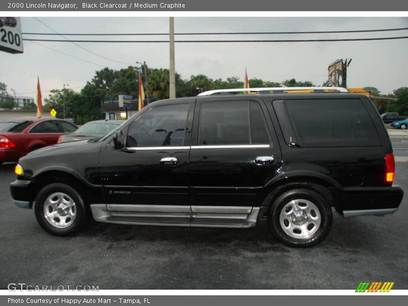 Black Clearcoat / Medium Graphite 2000 Lincoln Navigator