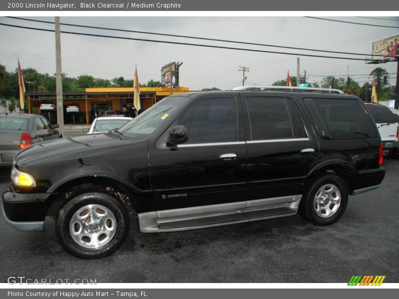 Black Clearcoat / Medium Graphite 2000 Lincoln Navigator