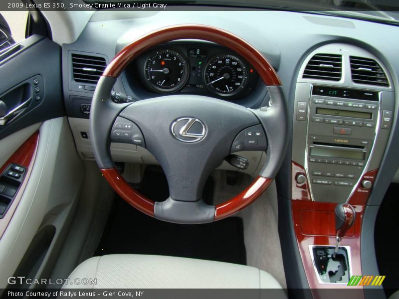 Smokey Granite Mica / Light Gray 2009 Lexus ES 350