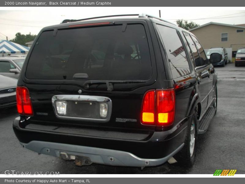 Black Clearcoat / Medium Graphite 2000 Lincoln Navigator