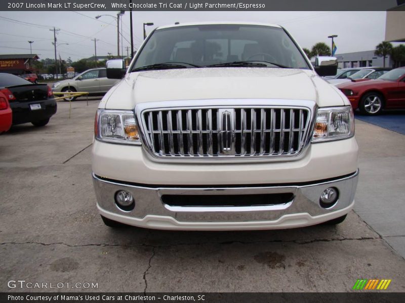 White Chocolate Tri Coat / Light Parchment/Espresso 2007 Lincoln Mark LT SuperCrew