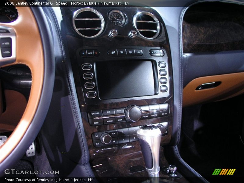 Moroccan Blue / Newmarket Tan 2008 Bentley Continental GT Speed