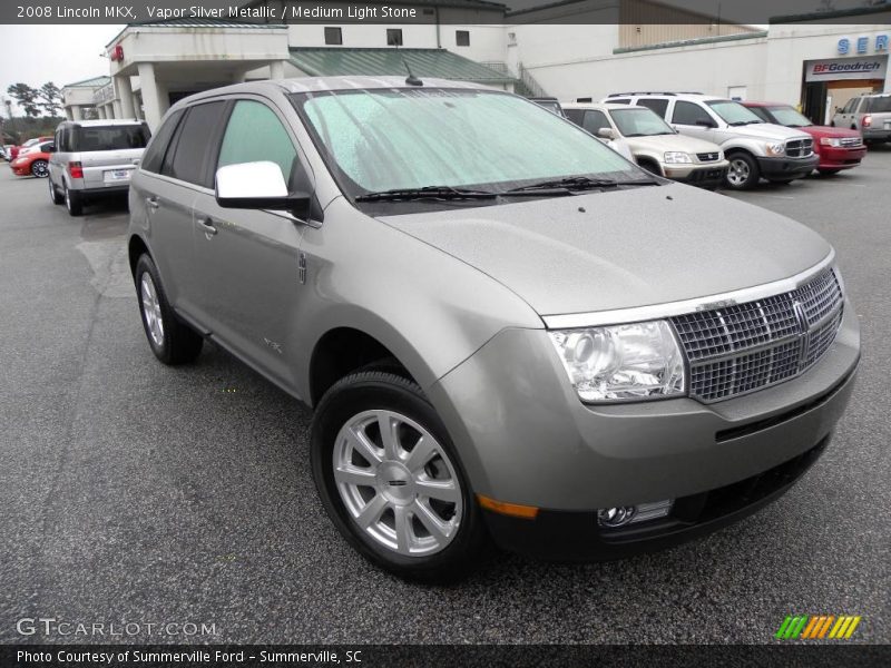 Vapor Silver Metallic / Medium Light Stone 2008 Lincoln MKX