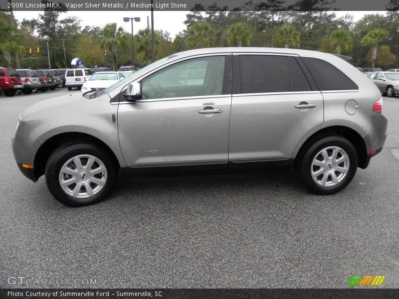 Vapor Silver Metallic / Medium Light Stone 2008 Lincoln MKX