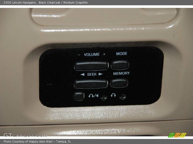 Black Clearcoat / Medium Graphite 2000 Lincoln Navigator