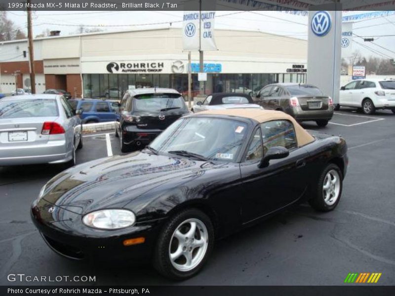 Brilliant Black / Tan 1999 Mazda MX-5 Miata LP Roadster