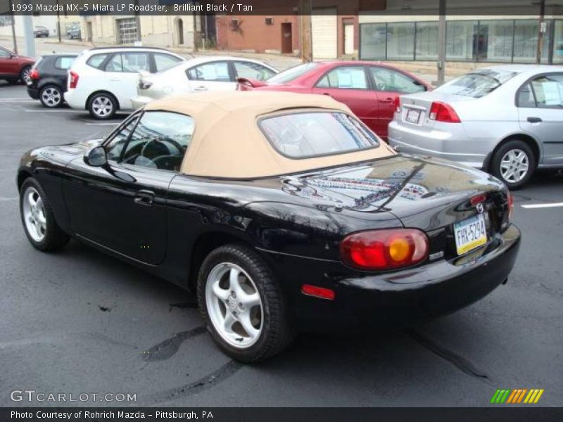 Brilliant Black / Tan 1999 Mazda MX-5 Miata LP Roadster