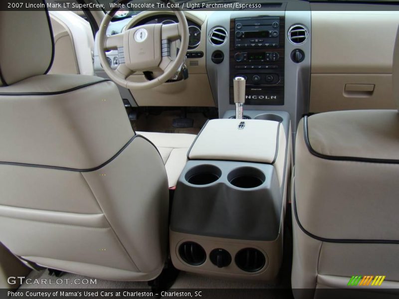 White Chocolate Tri Coat / Light Parchment/Espresso 2007 Lincoln Mark LT SuperCrew