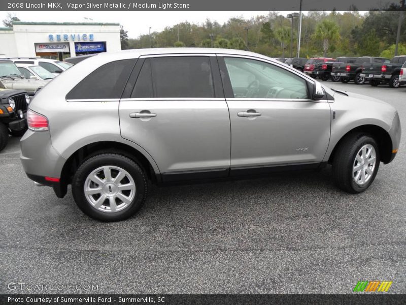 Vapor Silver Metallic / Medium Light Stone 2008 Lincoln MKX