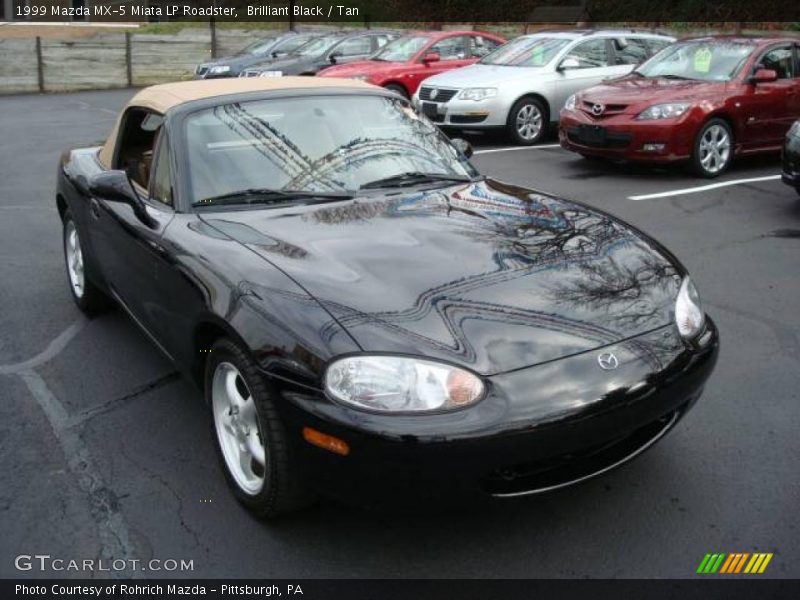 Brilliant Black / Tan 1999 Mazda MX-5 Miata LP Roadster