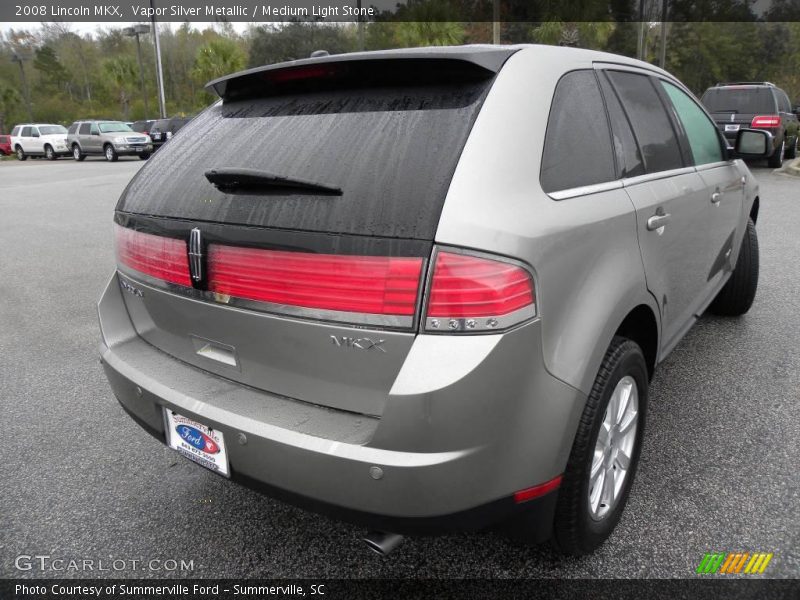 Vapor Silver Metallic / Medium Light Stone 2008 Lincoln MKX