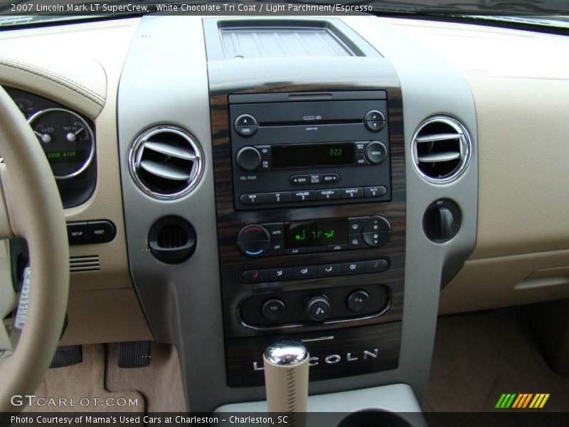 White Chocolate Tri Coat / Light Parchment/Espresso 2007 Lincoln Mark LT SuperCrew