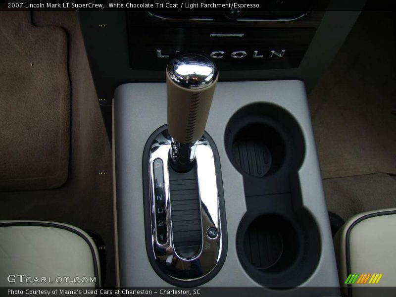 White Chocolate Tri Coat / Light Parchment/Espresso 2007 Lincoln Mark LT SuperCrew