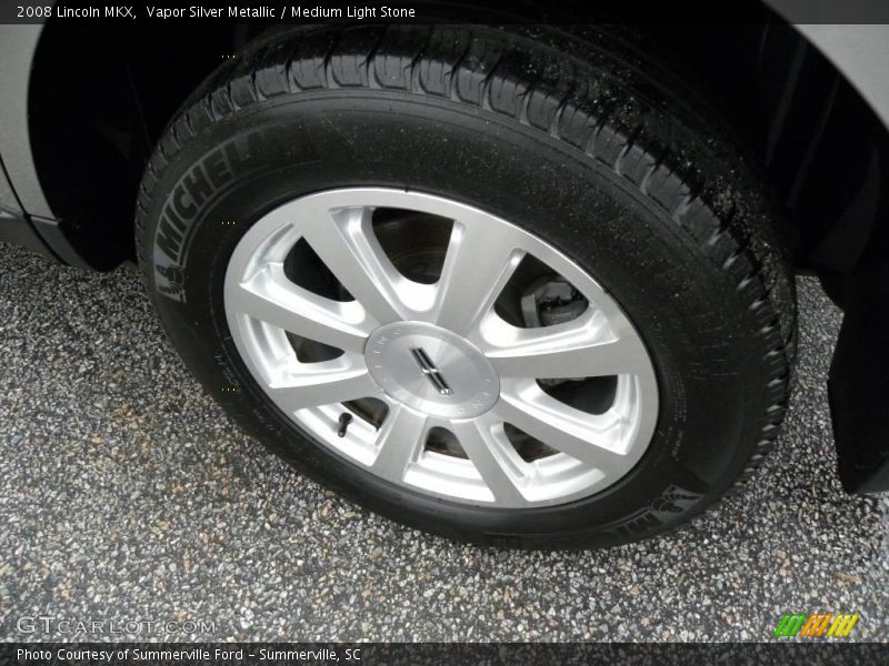 Vapor Silver Metallic / Medium Light Stone 2008 Lincoln MKX