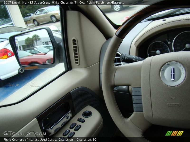White Chocolate Tri Coat / Light Parchment/Espresso 2007 Lincoln Mark LT SuperCrew