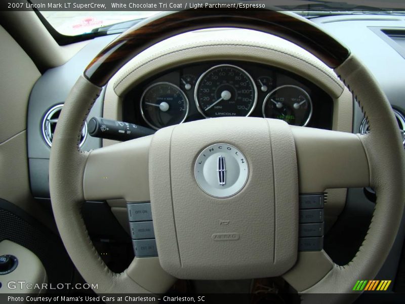 White Chocolate Tri Coat / Light Parchment/Espresso 2007 Lincoln Mark LT SuperCrew