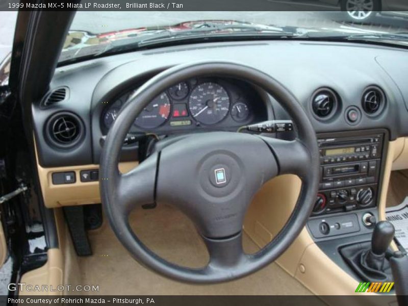 Brilliant Black / Tan 1999 Mazda MX-5 Miata LP Roadster