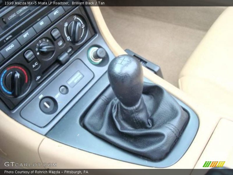 Brilliant Black / Tan 1999 Mazda MX-5 Miata LP Roadster