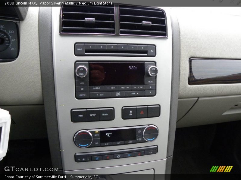 Vapor Silver Metallic / Medium Light Stone 2008 Lincoln MKX
