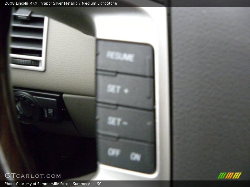 Vapor Silver Metallic / Medium Light Stone 2008 Lincoln MKX