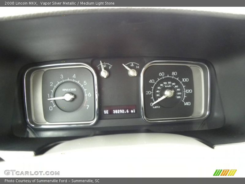 Vapor Silver Metallic / Medium Light Stone 2008 Lincoln MKX