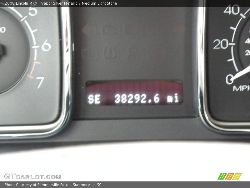 Vapor Silver Metallic / Medium Light Stone 2008 Lincoln MKX