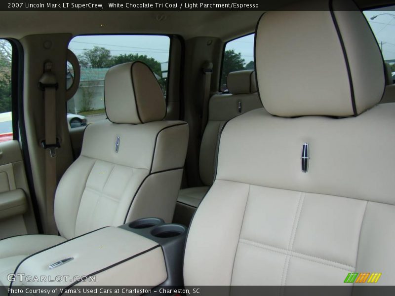 White Chocolate Tri Coat / Light Parchment/Espresso 2007 Lincoln Mark LT SuperCrew