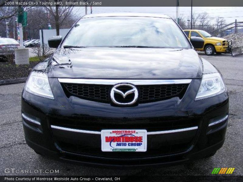 Brilliant Black / Sand 2008 Mazda CX-9 Touring AWD