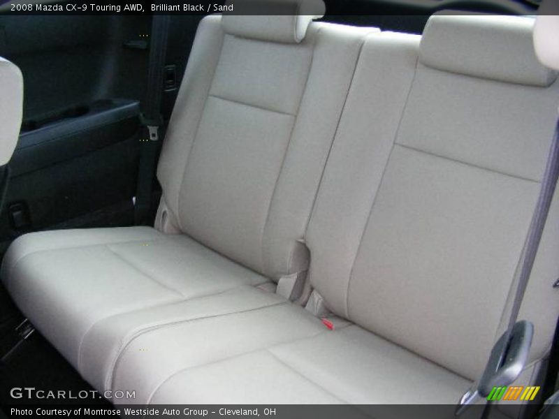 Brilliant Black / Sand 2008 Mazda CX-9 Touring AWD
