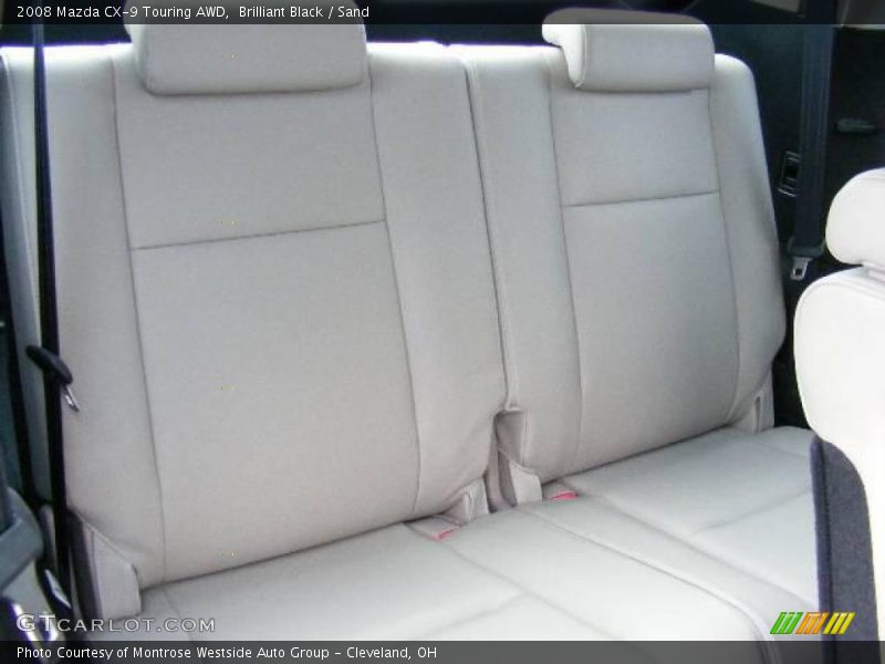 Brilliant Black / Sand 2008 Mazda CX-9 Touring AWD