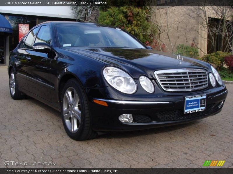 Black / Charcoal 2004 Mercedes-Benz E 500 4Matic Sedan