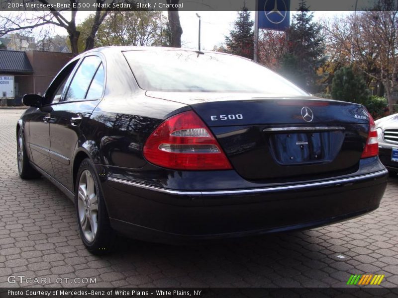 Black / Charcoal 2004 Mercedes-Benz E 500 4Matic Sedan