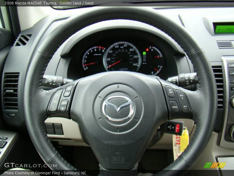 Golden Sand / Sand 2008 Mazda MAZDA5 Touring