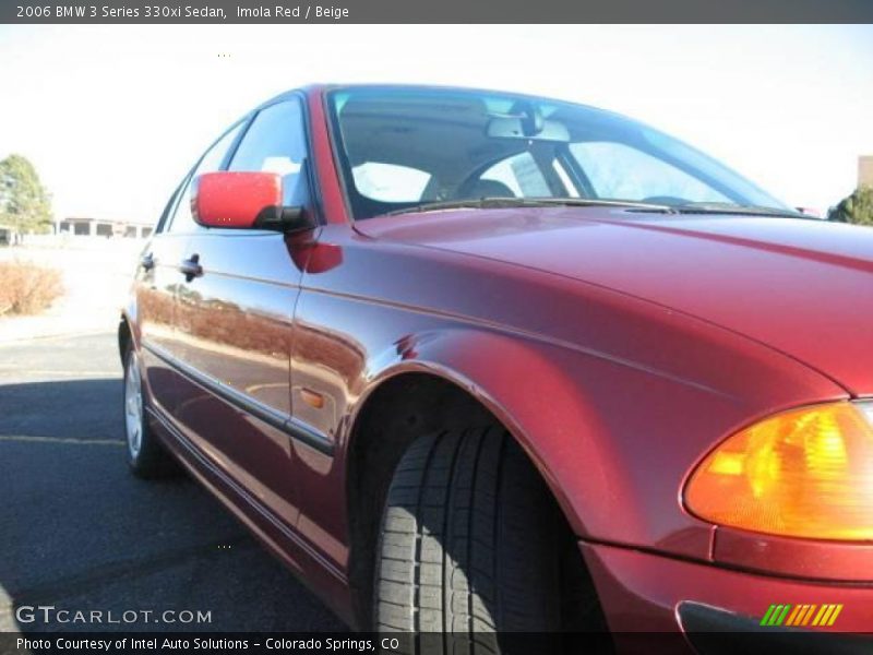 Imola Red / Beige 2006 BMW 3 Series 330xi Sedan