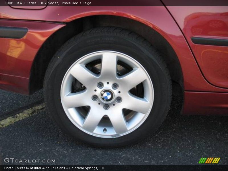 Imola Red / Beige 2006 BMW 3 Series 330xi Sedan