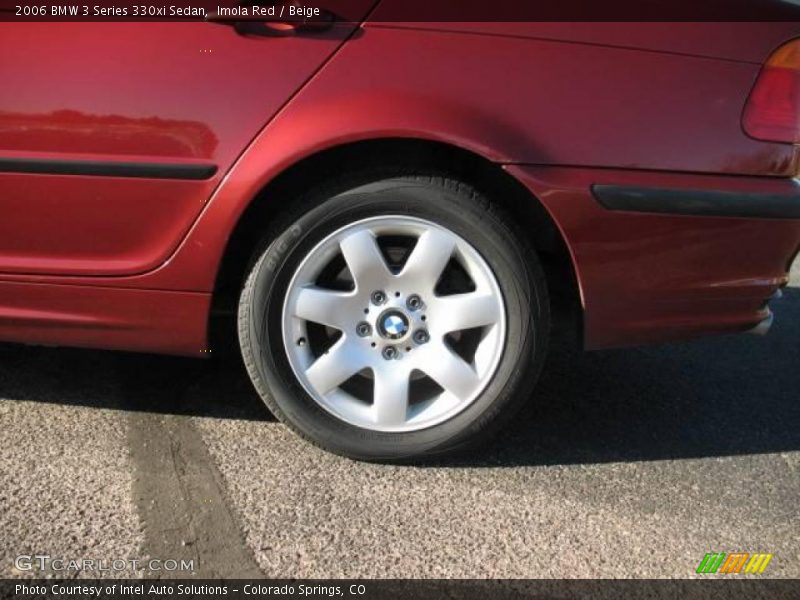 Imola Red / Beige 2006 BMW 3 Series 330xi Sedan